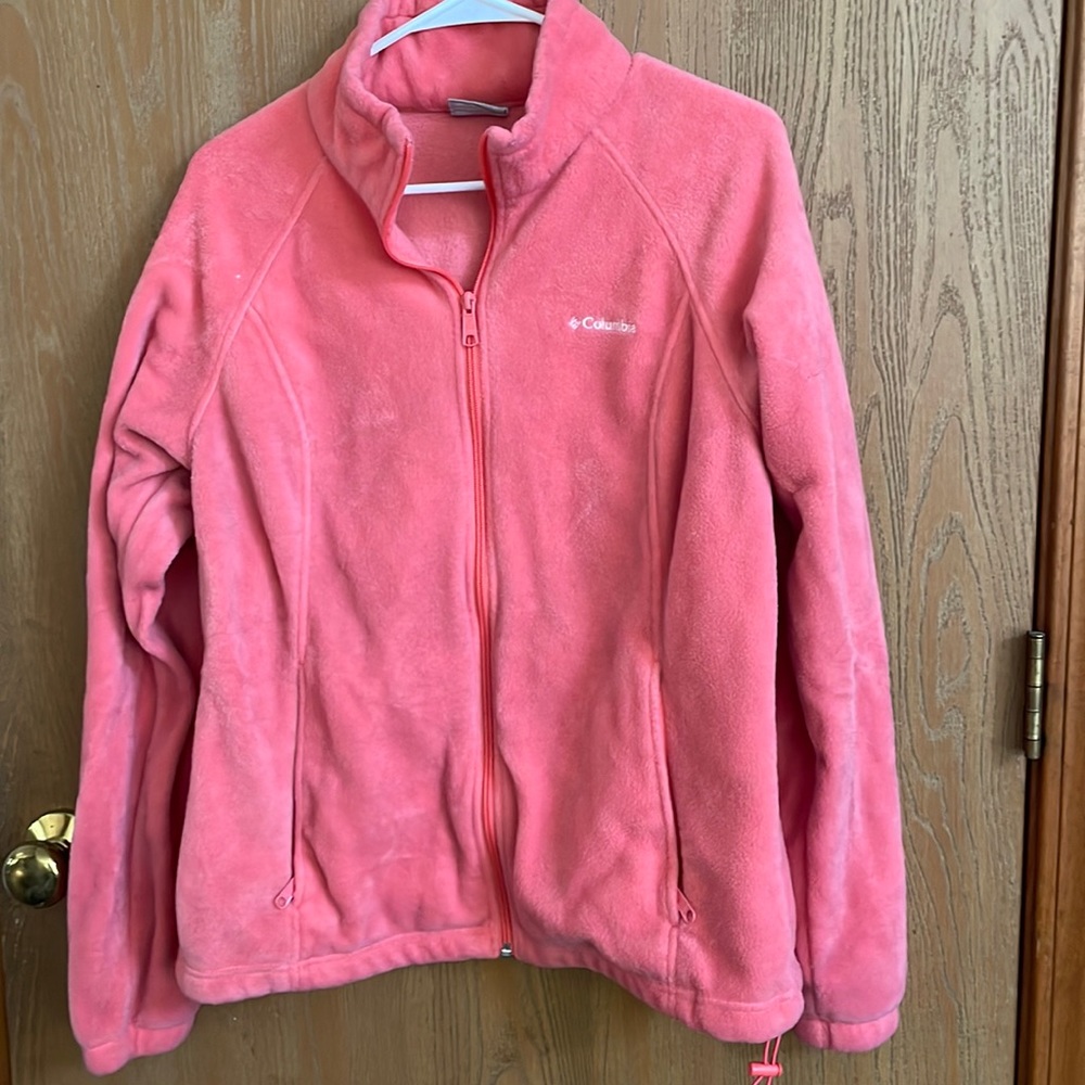 Columbia zip up fleece size XL